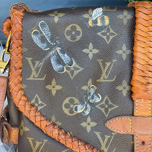 💝 😍handmade custom 🌟Louis Vuitton Saumur 30 - Picture 12 of 17